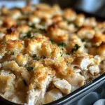 Dolly’s Chicken and Stuffing Casserole