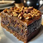 Espresso Date Cake with Walnuts