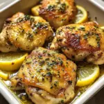 Greek Lemon Chicken Thighs