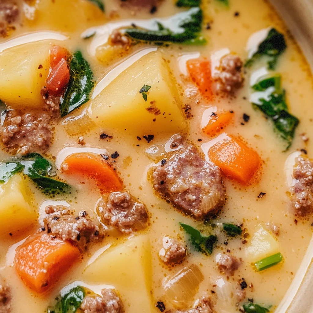 Italian Sausage Potato Soup Recipe