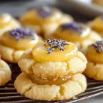 Lemon Lavender Thumbprint Cookies