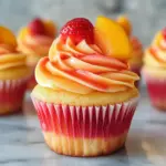 Mango Strawberry Sunset Cupcakes: A Delightful Recipe!