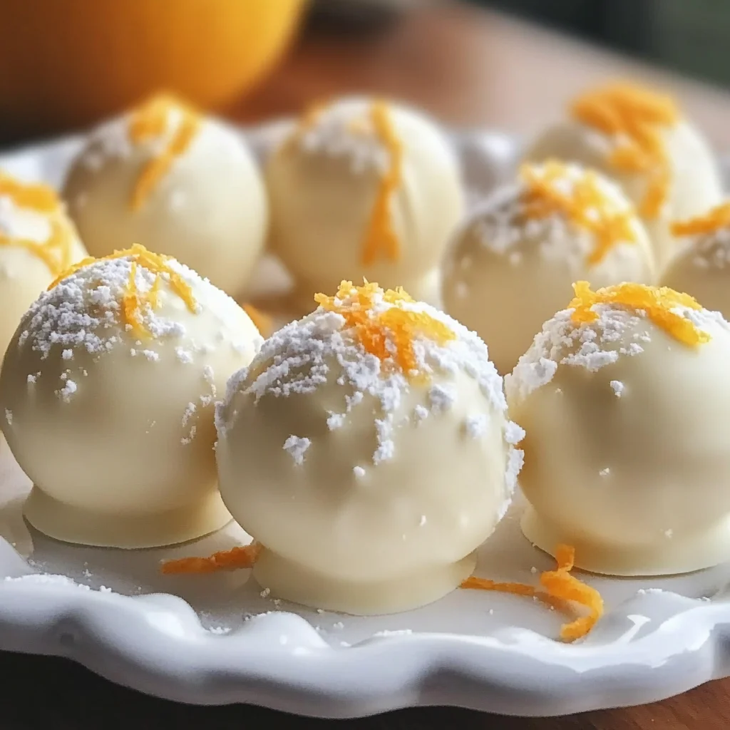 Orange Truffles