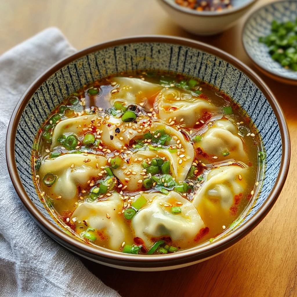 20 Minute Wonton Soup