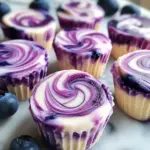 Blueberry Swirl Yogurt Bites