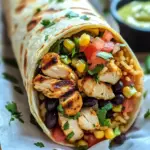 Chipotle Ranch Grilled Chicken Burrito