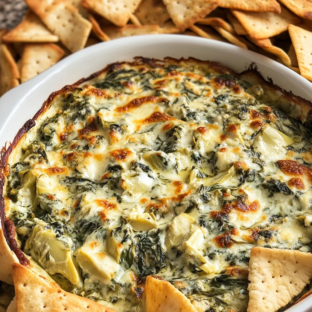 Creamy Spinach Artichoke Dip