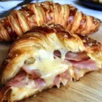 Croissant jambon fromage