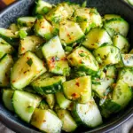 Cucumber Avocado Salad