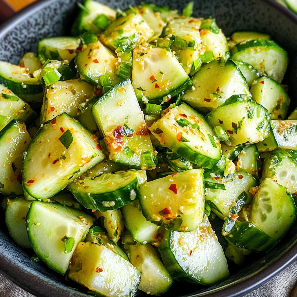 Cucumber Avocado Salad