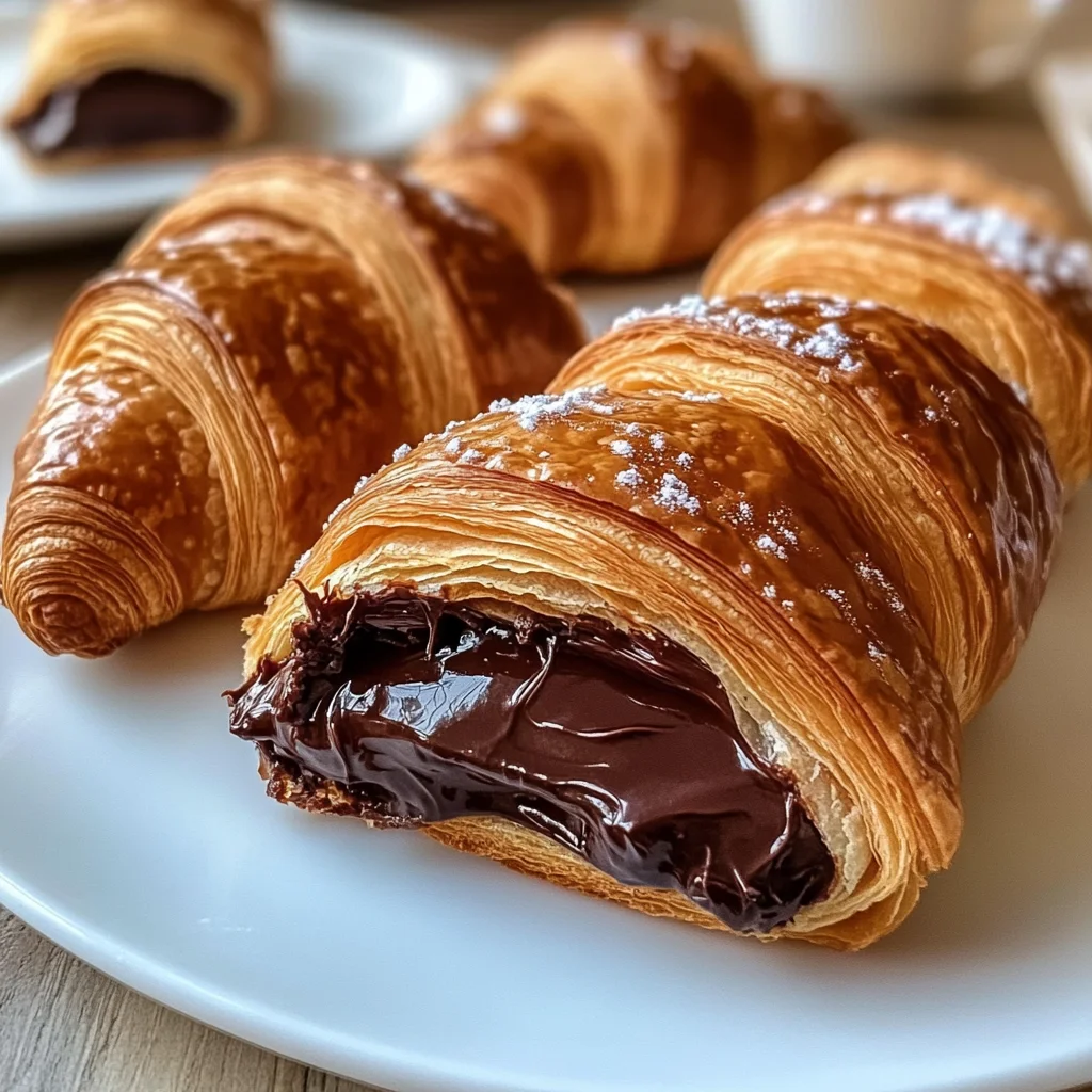 Decadent Chocolate Croissants Straight from Your Kitchen