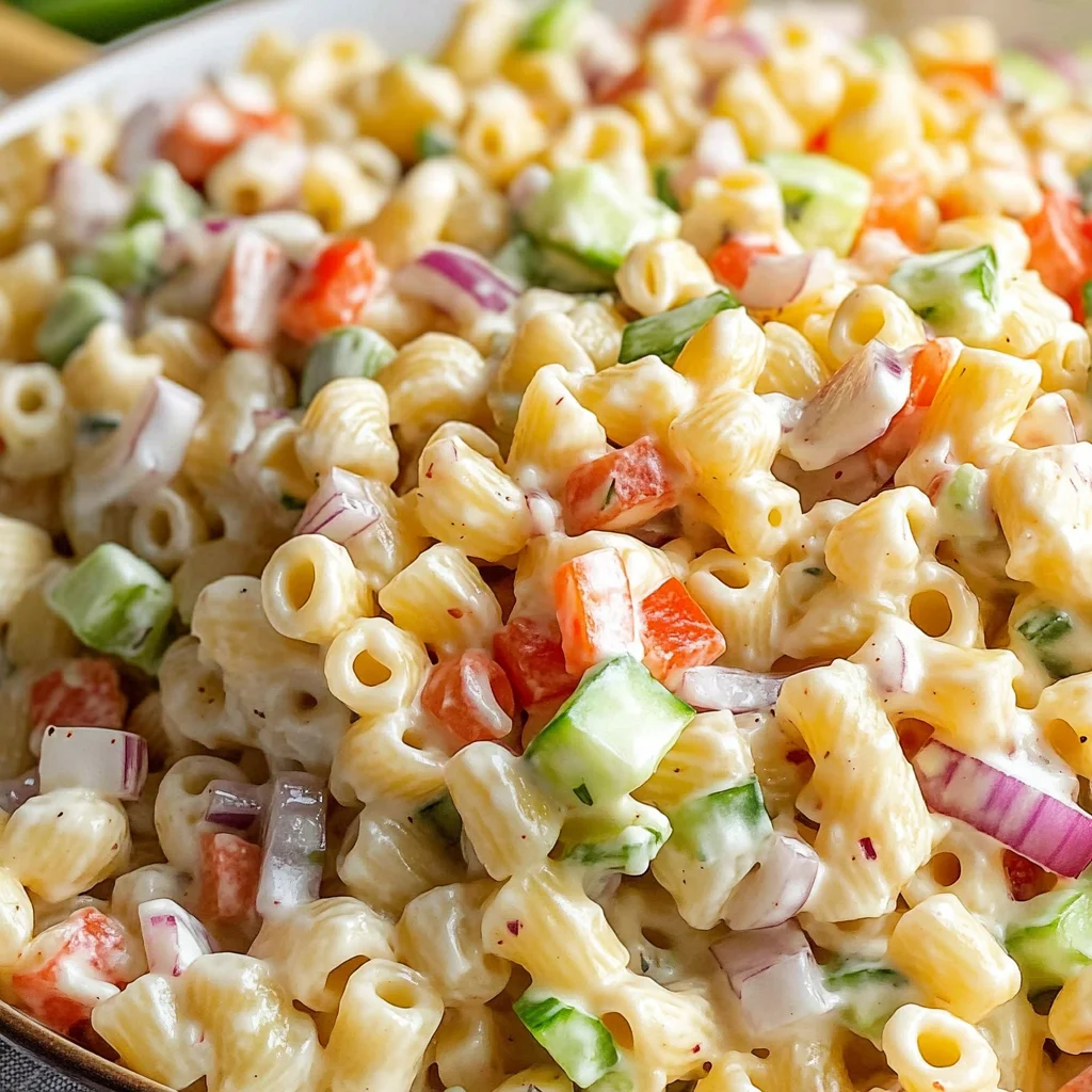 Ditalini Pasta Salad Recipe