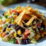Easy Cowboy Cabbage Salad Recipe (with Creamy Chipotle Lime Dressing)