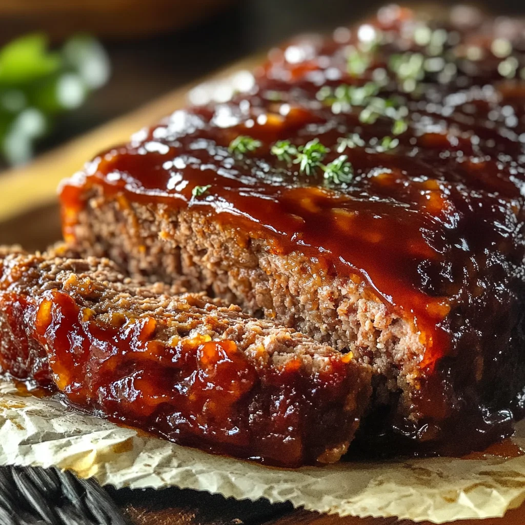 Easy Meatloaf Recipe with the BEST Glaze