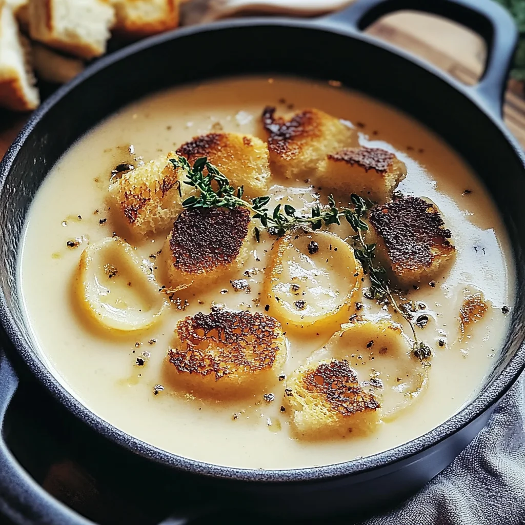 French Garlic Soup