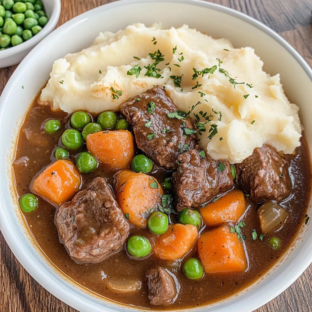 Irish Stew With Mashed Potatoes