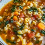 Italian Minestrone Soup (Longevity Soup)