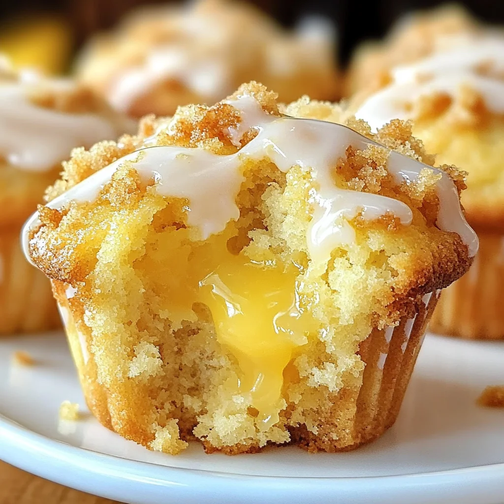 Lemon Curd Muffins