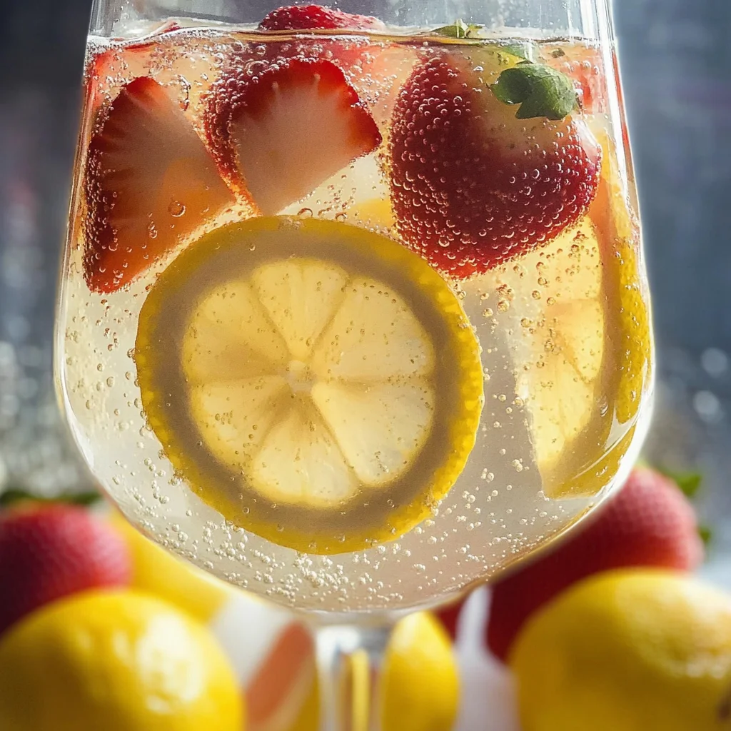 Limoncello Sangria – A Bright & Citrusy Twist on a Classic