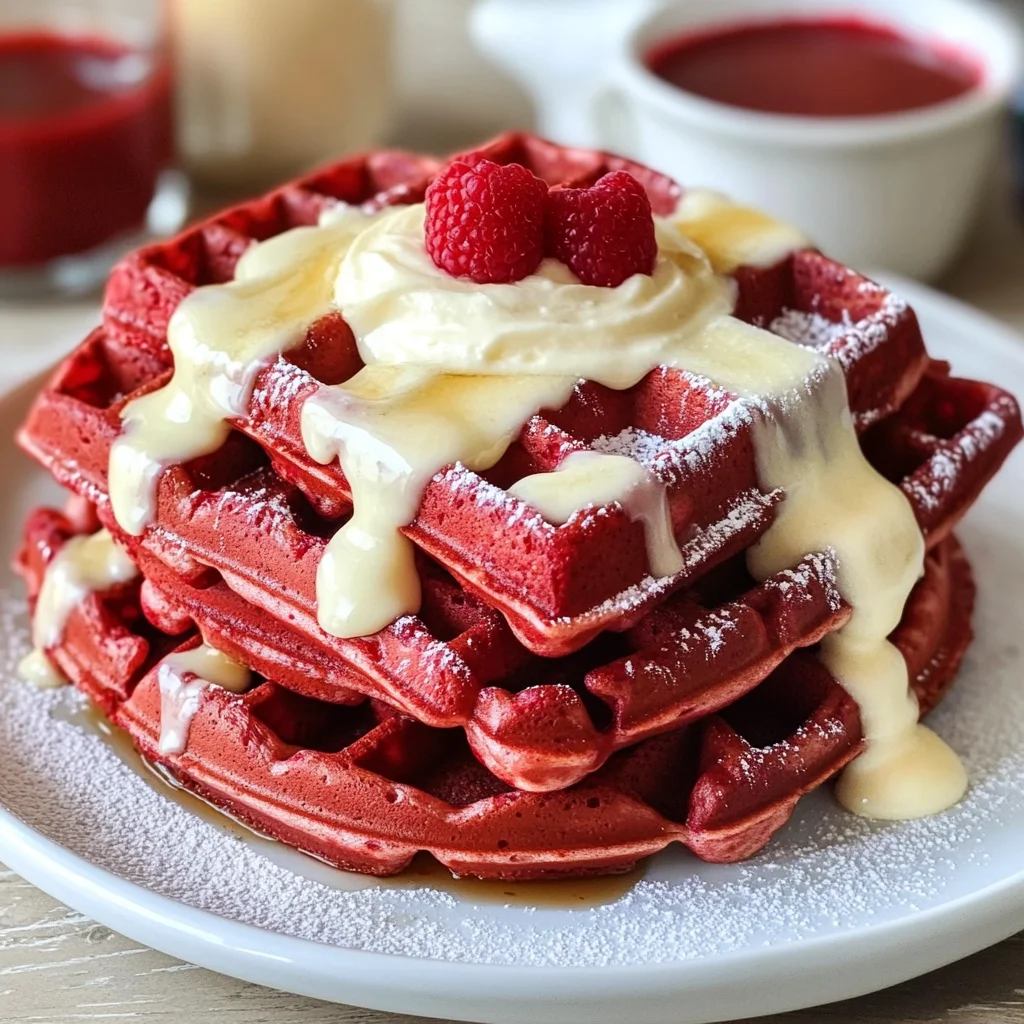 Red Velvet Waffles