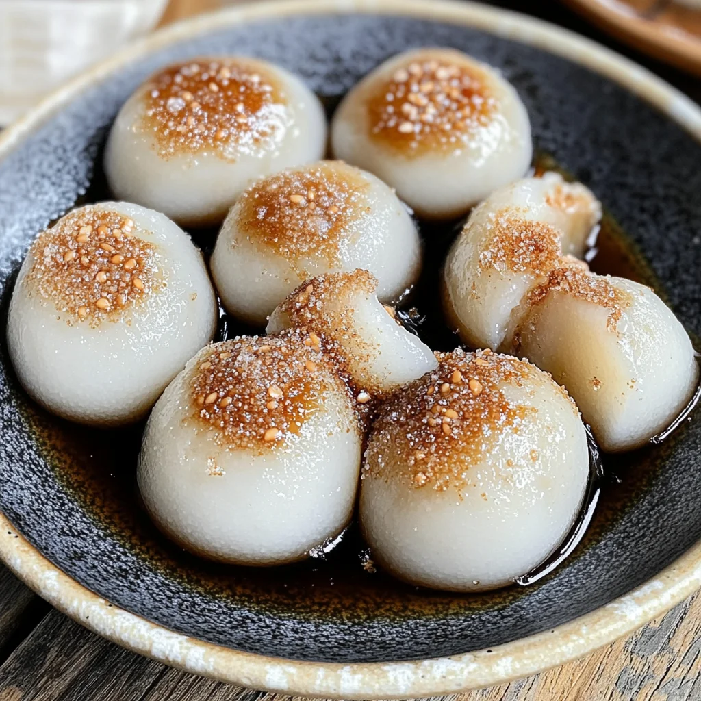 Shiratama Dango (Rice Dumplings/Mochi Balls)
