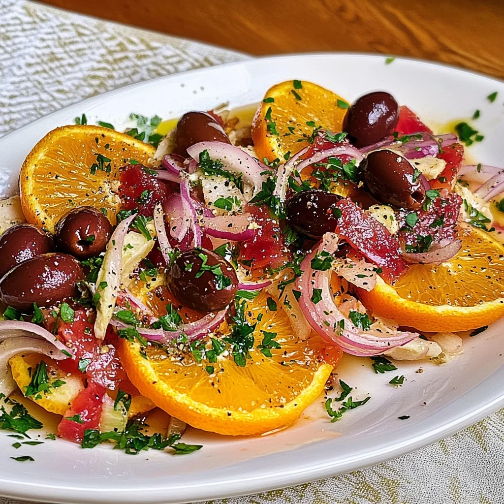 Sicilian Orange Salad (Insalata di Arance)