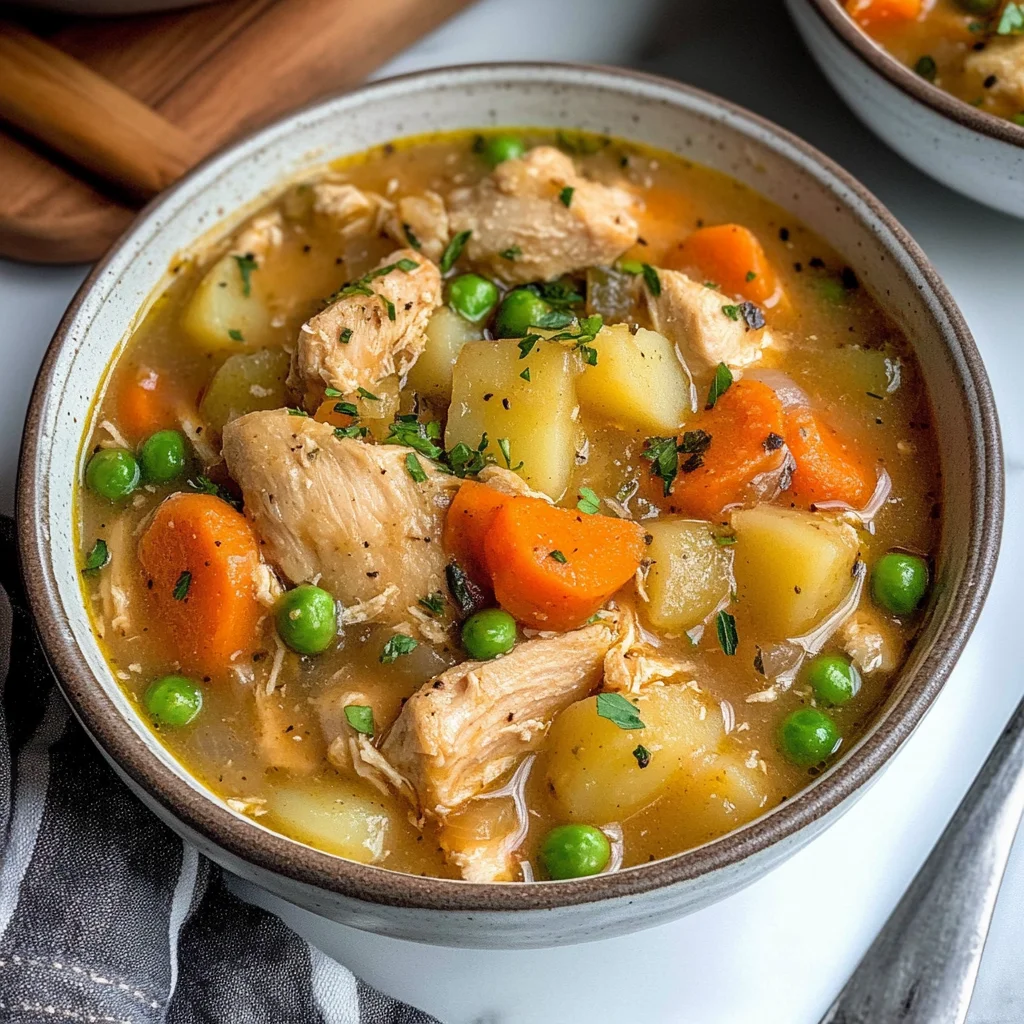 Slow Cooker Chicken Stew
