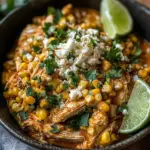 Slow Cooker Street Corn Chicken: Creamy, Zesty, and Effortless Dinner Magic