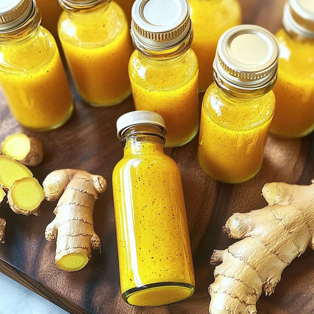 Spicy Ginger Wellness Shots