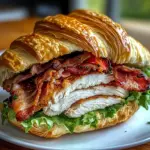 Turkey Bacon Chicken Croissant