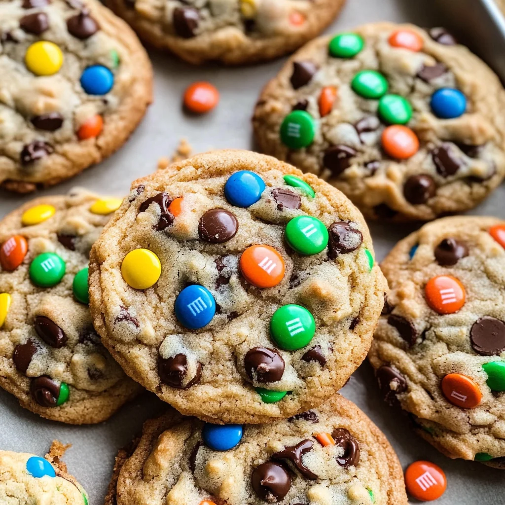 Bakery-Style Monster Cookies