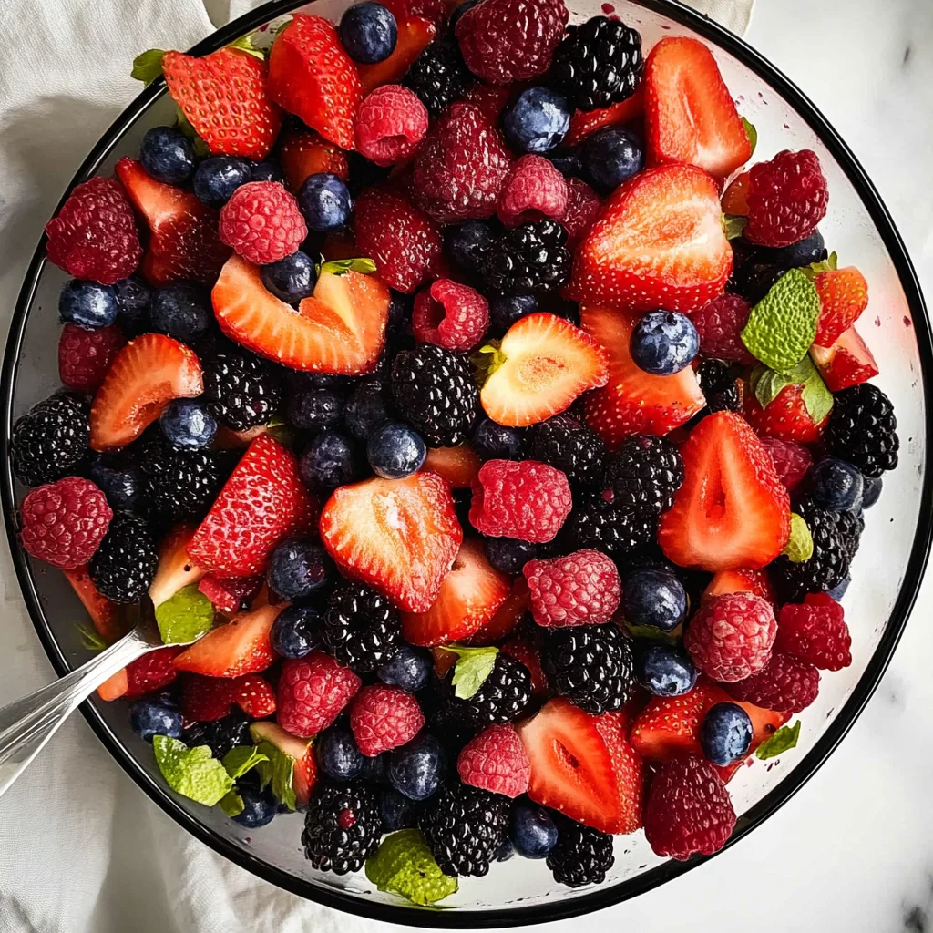 Berry Fruit Salad Recipe
