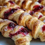 Berry Puff Twists