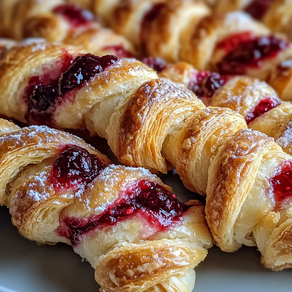 Berry Puff Twists