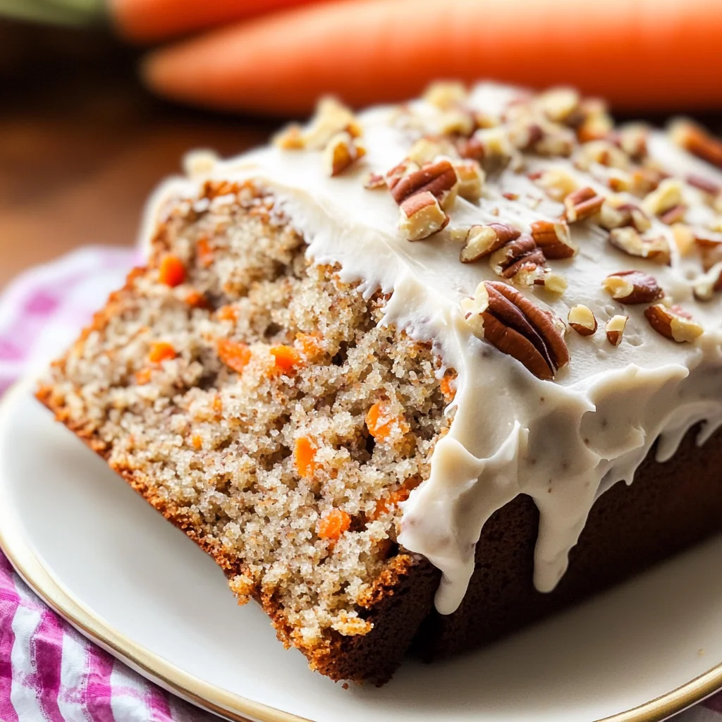 Carrot Cake Banana Bread