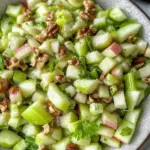 Celery Salad with Apple and Walnuts