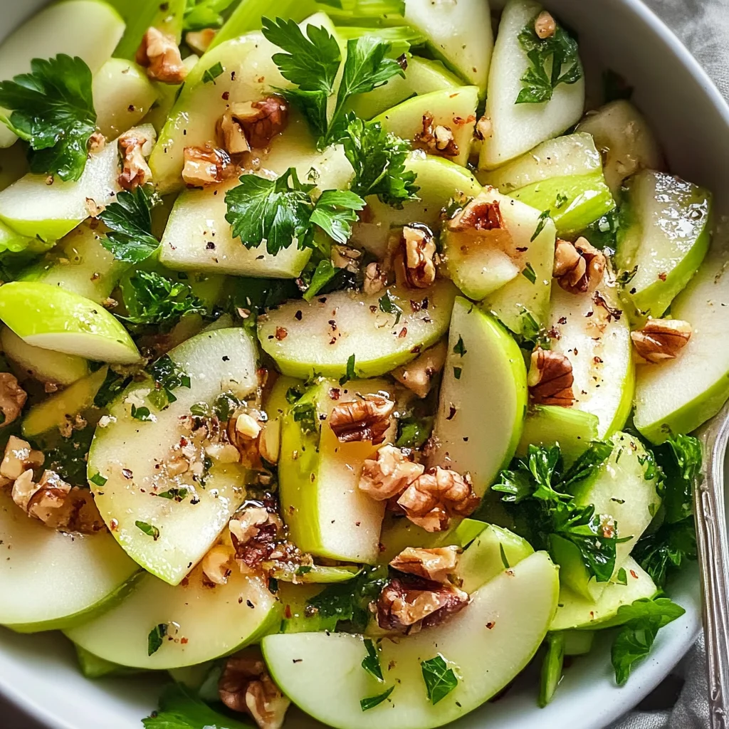 Celery Salad with Apples Recipe