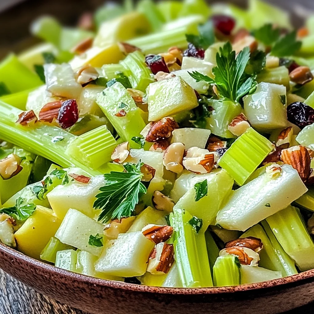 Celery and Apple Crunch Salad