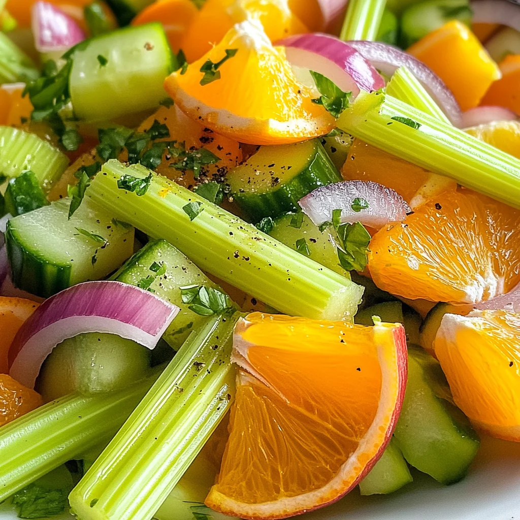 Celery and Orange Salad