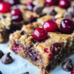 Chocolate Chip Cherry Bars