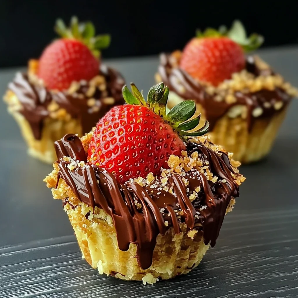 Chocolate Strawberry Cups