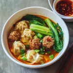 Deconstructed Wonton Soup