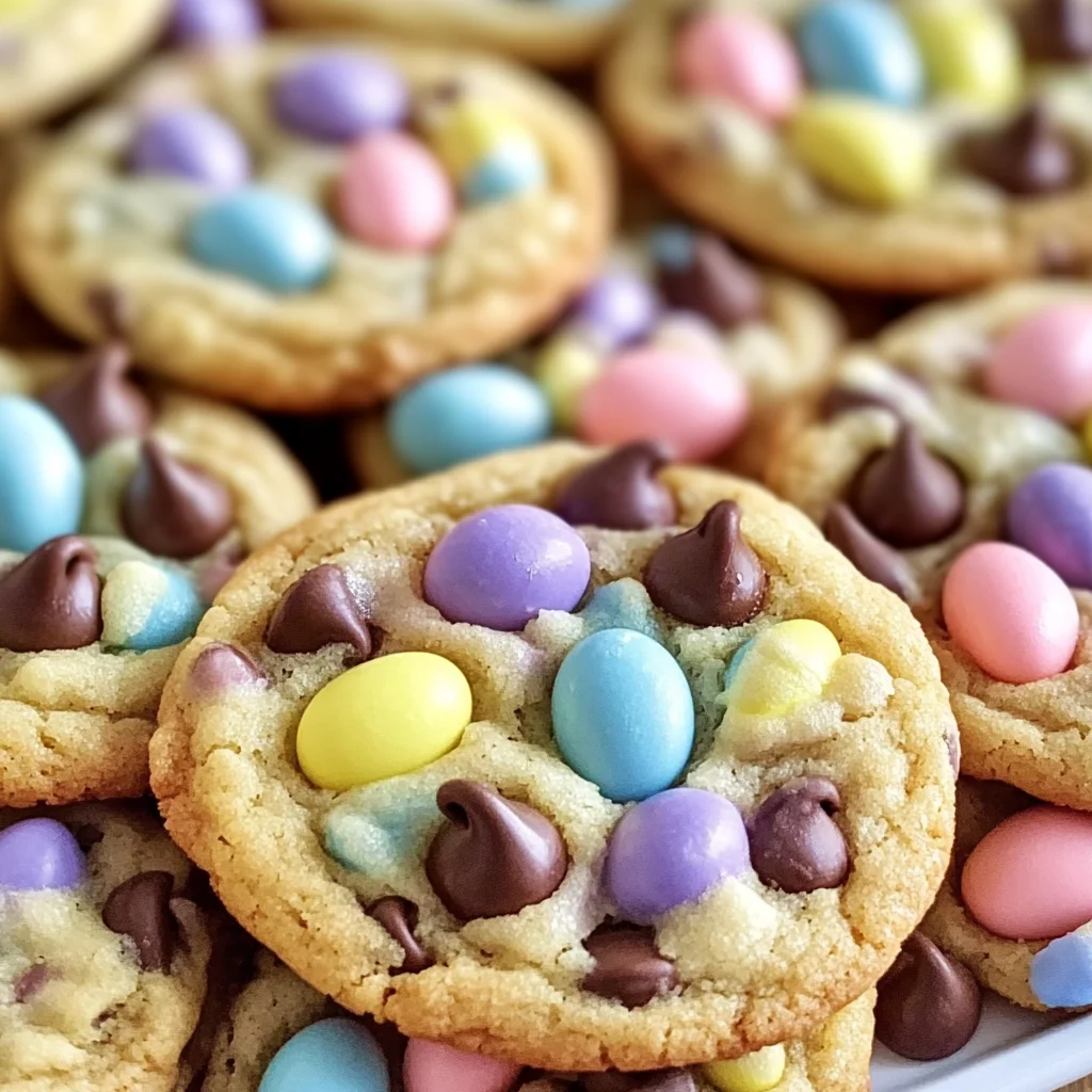 Easter Chocolate Chip Cookies