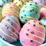 Easter Egg Cookie Dough Truffles