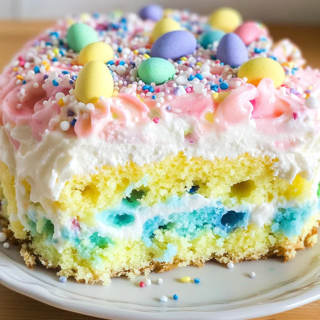 Easter Poke Cake