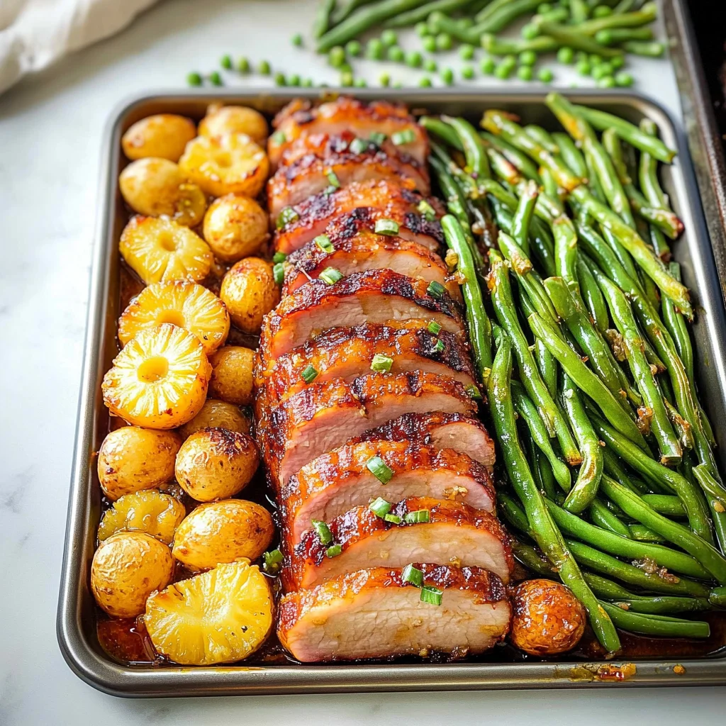 Easy Easter Dinner on a Sheet Pan