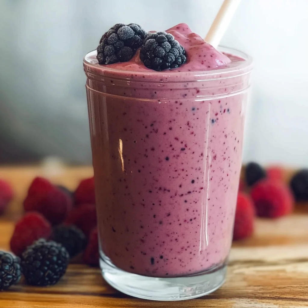 Frozen Mixed Berry Smoothie