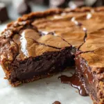 Gooey Brownie Pie