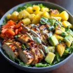 Hawaiian Chicken Salad Bowl