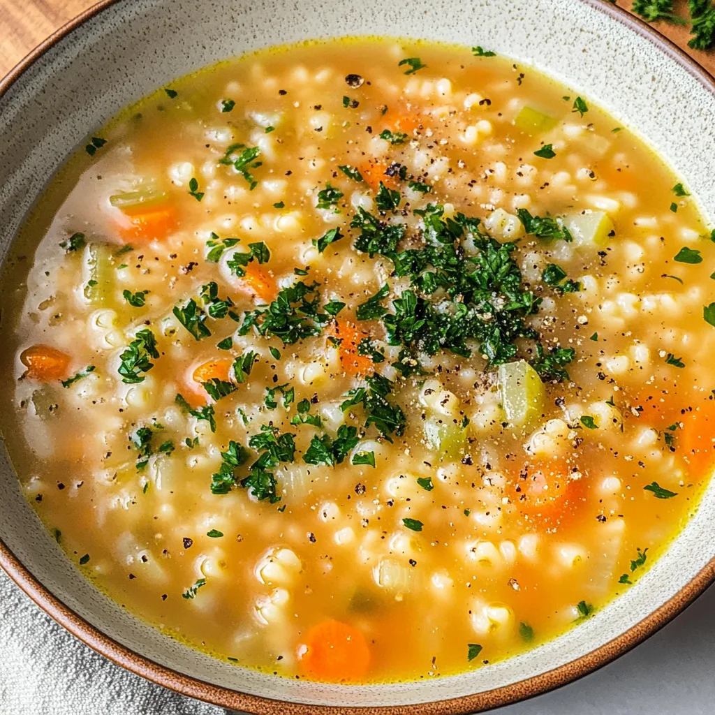Italian Pastina Soup (Simple Vegetable Soup in 25 Minutes)